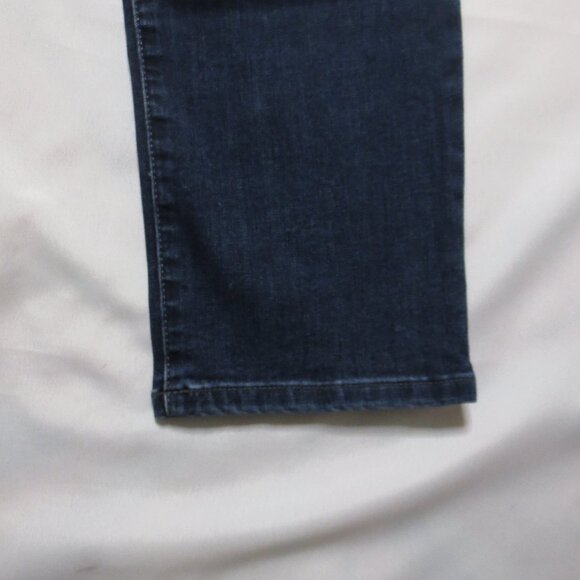 LEE womens JEANS blue STRAIGHT LEG regular fit MID-RISE flex motion SIZE 16W - Picture 2 of 10